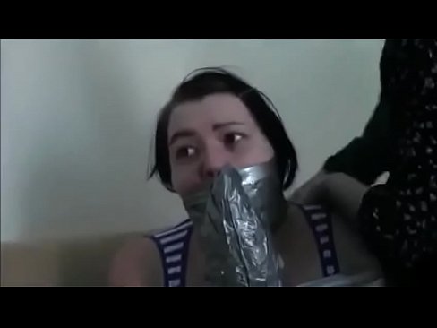 best of Gagged tape with wrap women sexy