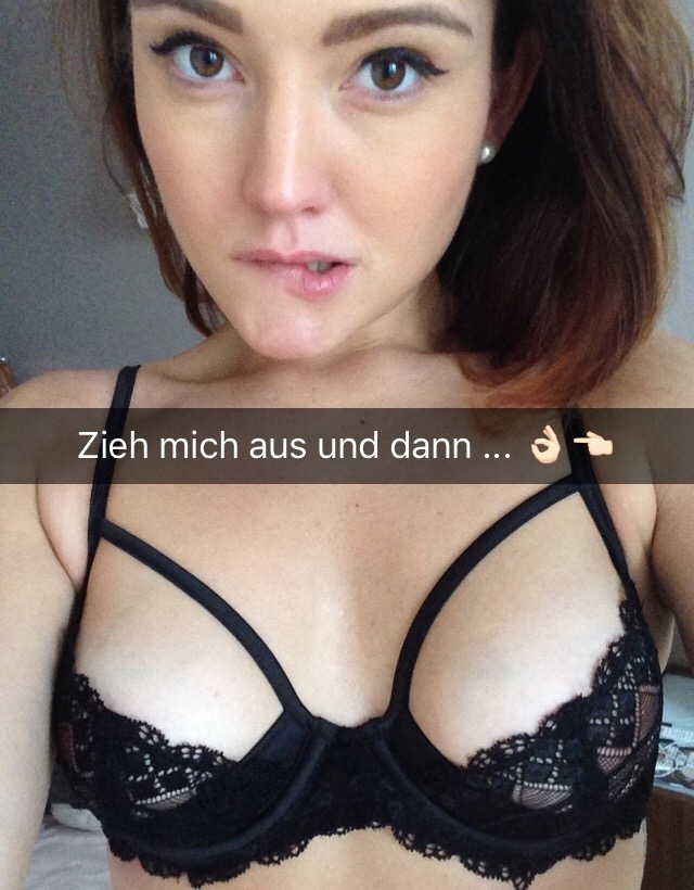 Scarlet reccomend snapchat nudes german