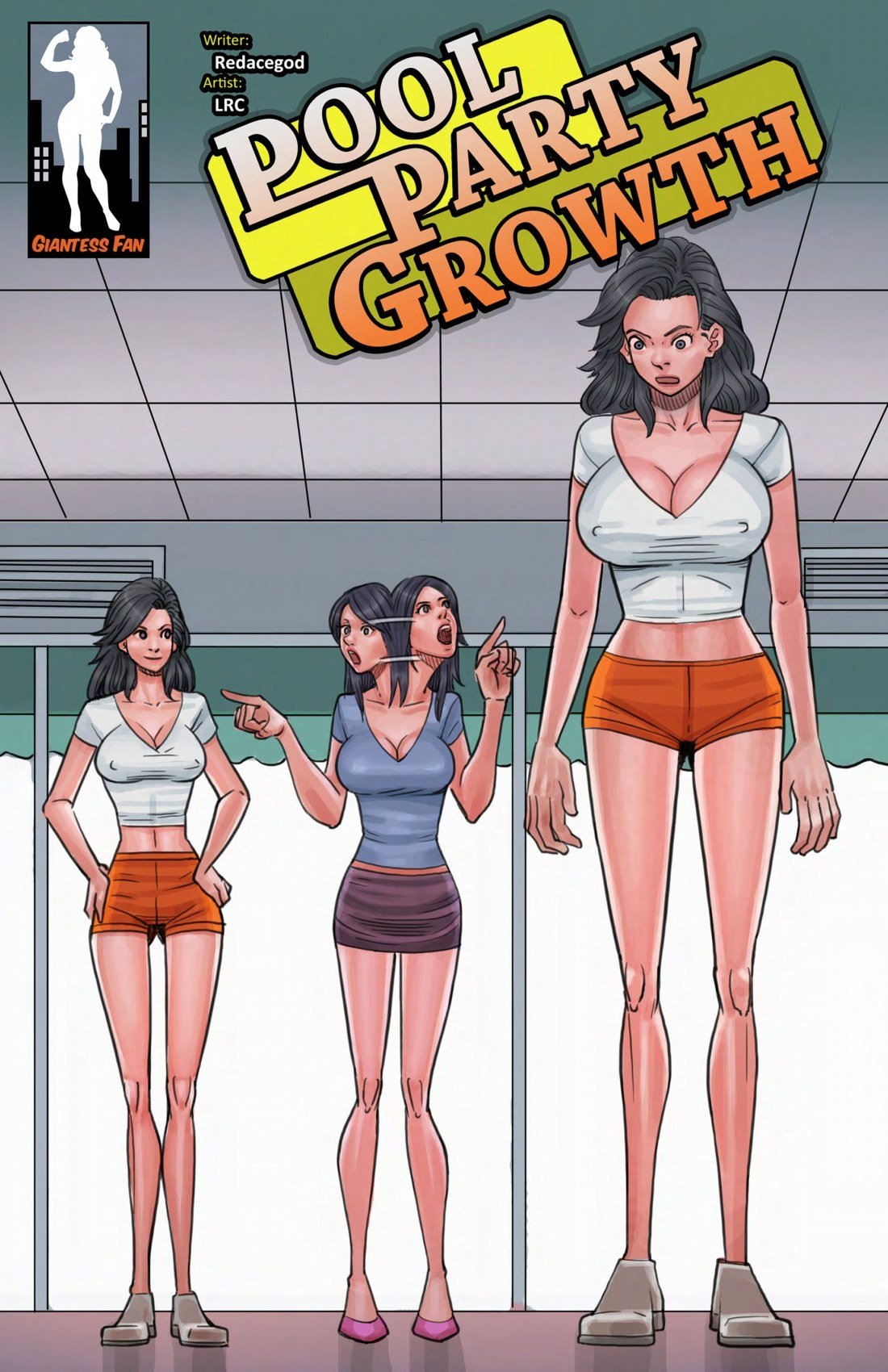 Giantess comic growth