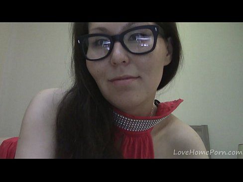 Masturbating front webcam
