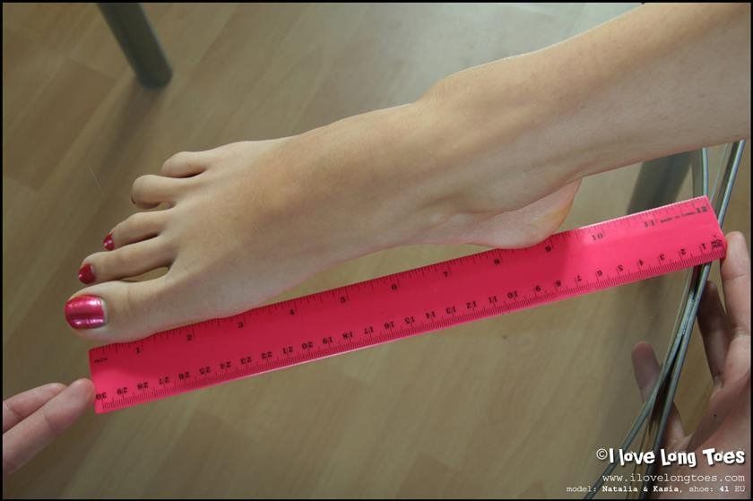 Lilac reccomend foot measure