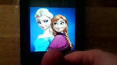 Elsa frozen cum