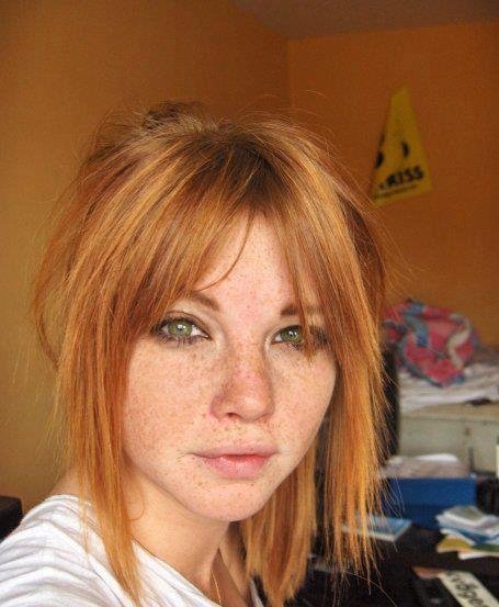 Freckle ginger