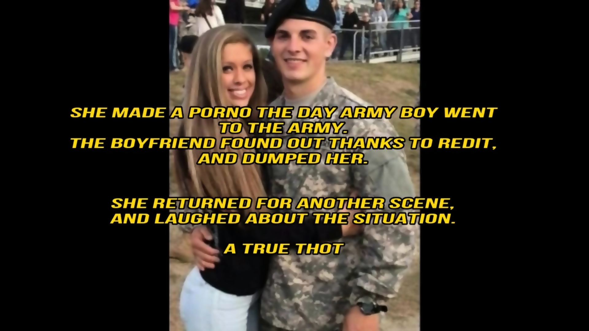 Army boyfriend