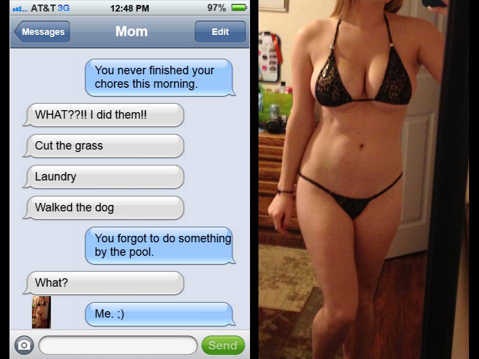 Relay reccomend sexting mom